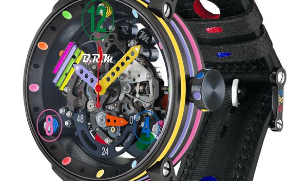 French luxury brand, B.R.M R50 Art Car Skeleton Watch 50mm Multi-Color of your choice (11702268)