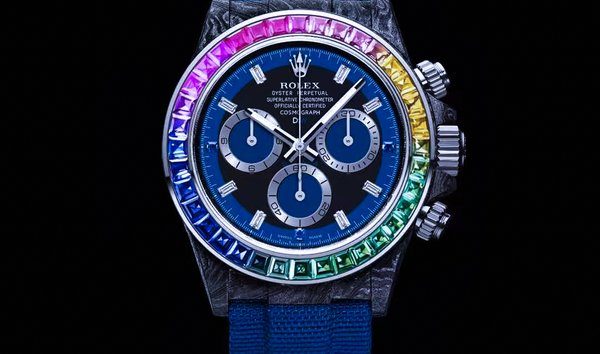 Rolex 勞力士 DiW NTPT Carbon Daytona "RAINBOW NAVY" (Retail:EUR 74590) (11703665)