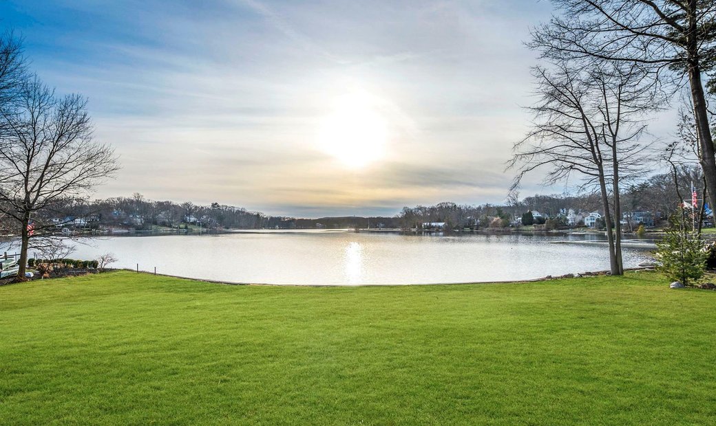 Lakefront Property, 26 Lake Drive, In Mountain Lakes, New Jersey
