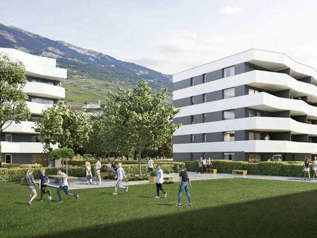 Apartment in Conthey, Valais, Switzerland 1