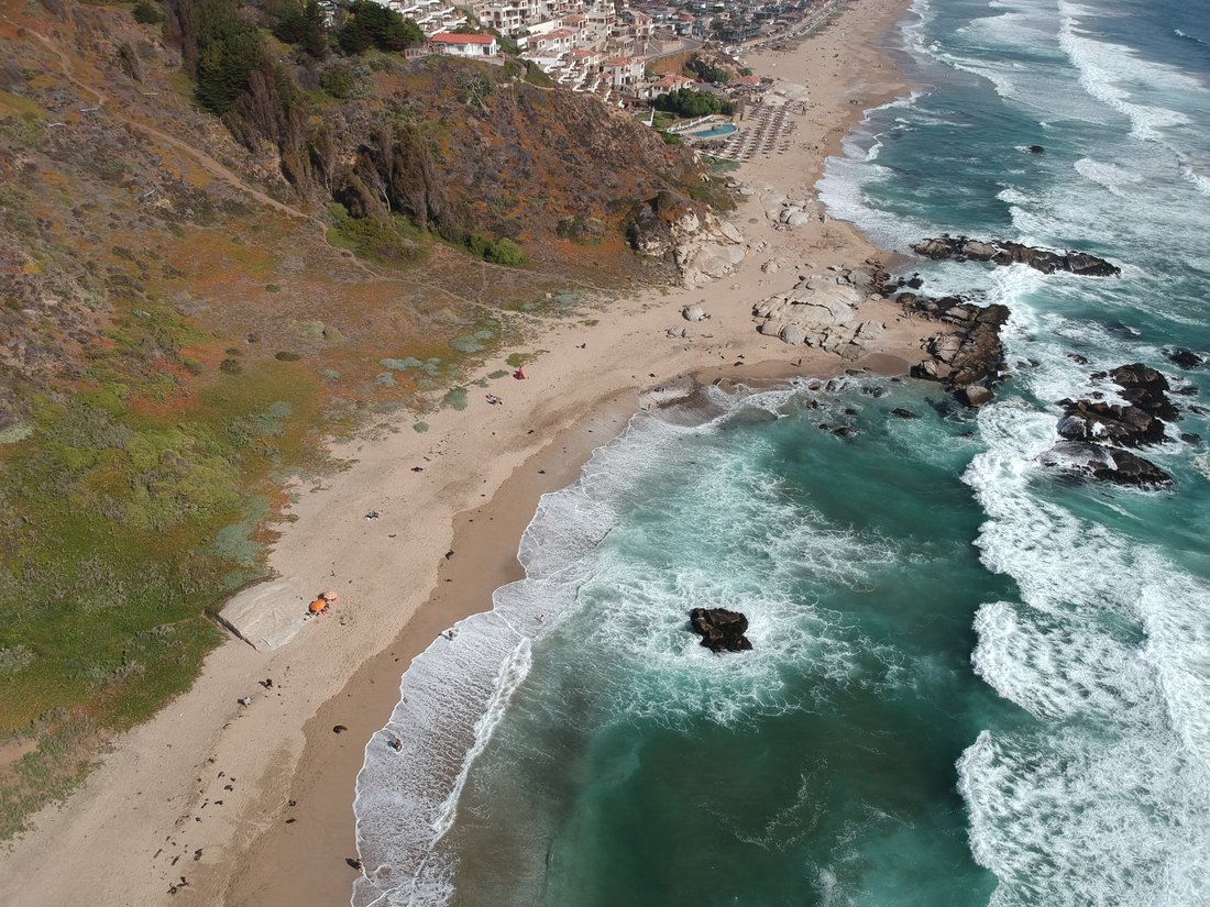 11.400 Sqm Lot On Las Frutillas Beach, First In La Laguna, Valparaíso