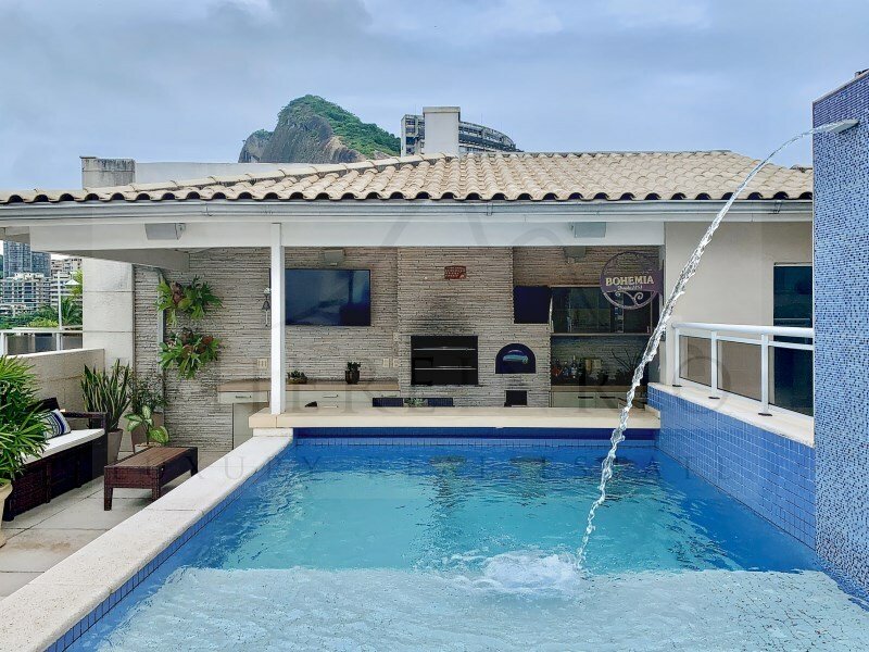 Luxury Penthouse Front Lagoa In Rio De Janeiro, State Of Rio De Janeiro