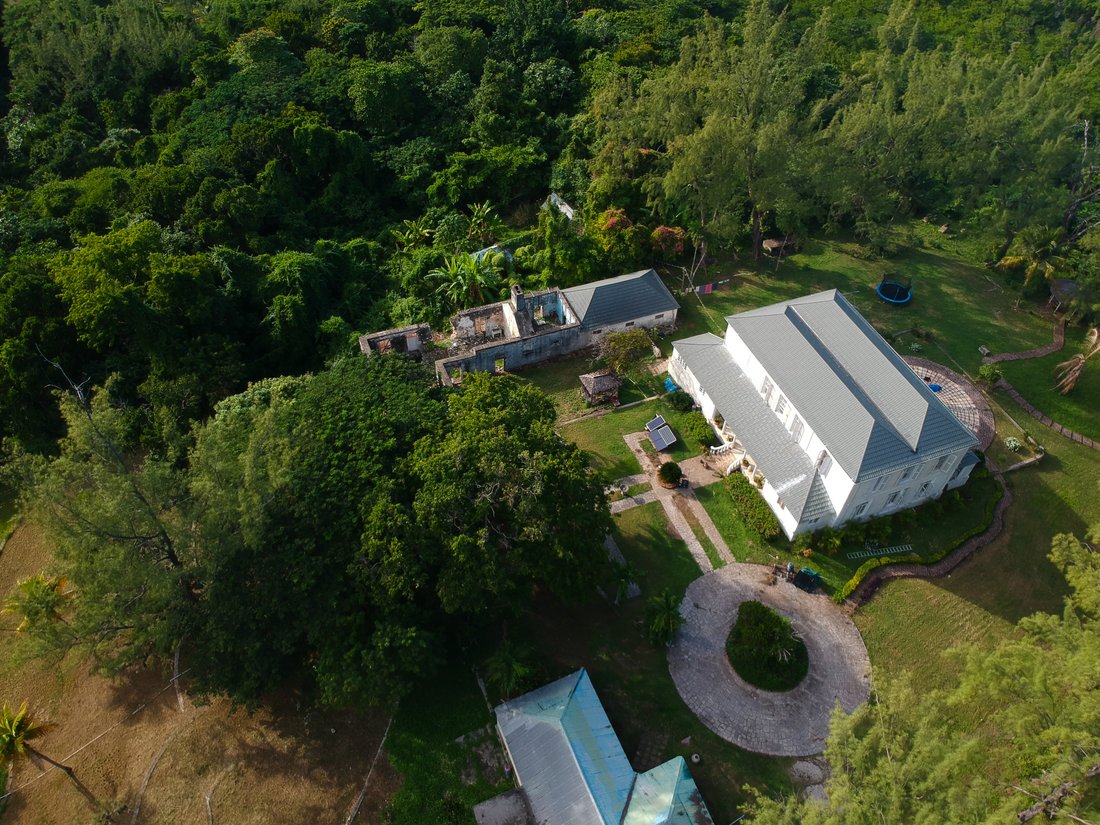 Cardiff Hall Greathouse In Runaway Bay, St. Ann Parish, Jamaica For