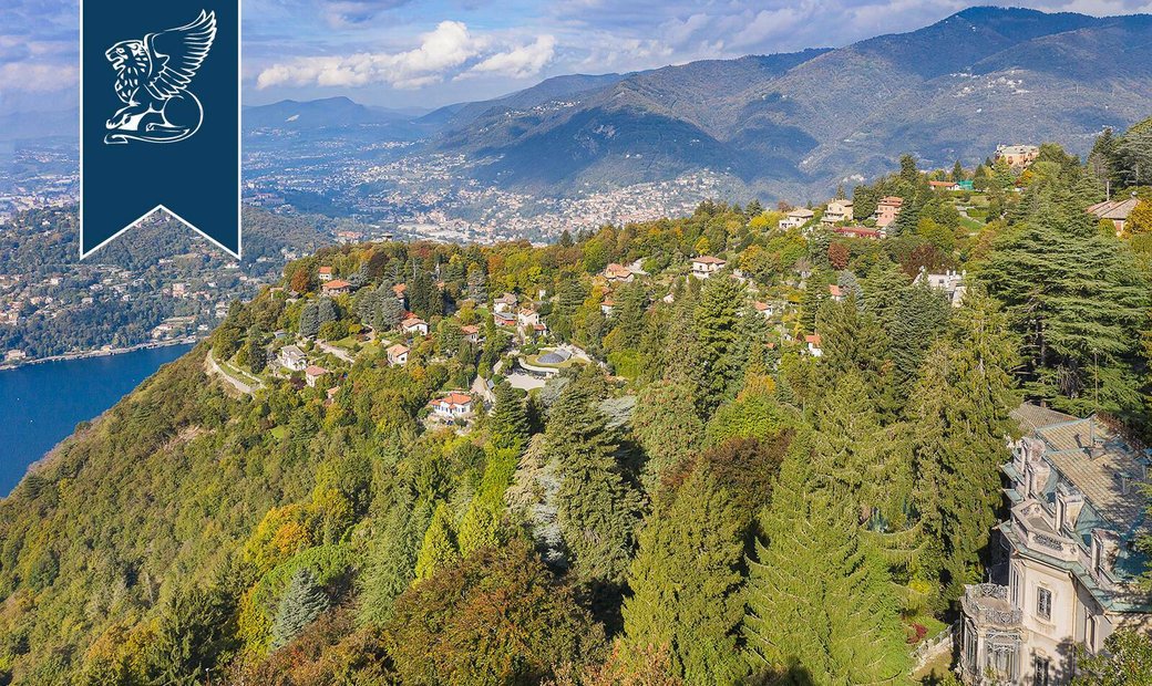 Charming Luxury Estate By Lake Como In Brunate, Lombardy, Italy For Sale (11719323)