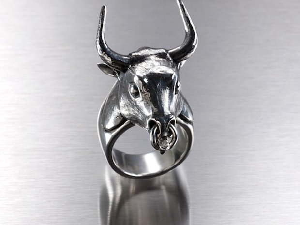 Sterling Silver &quot; Taurus &quot; Ring (11722272)