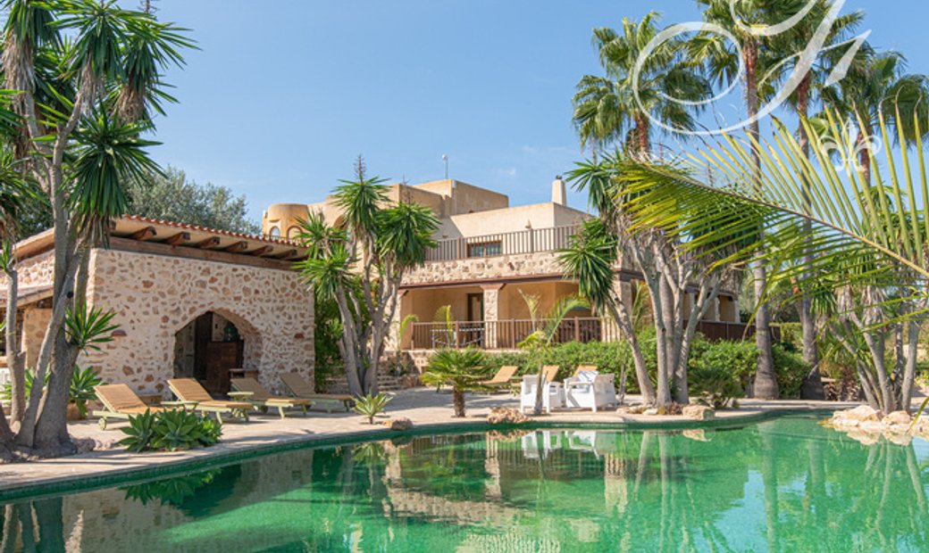 Increíble Mansión San José En San José, Islas Baleares, España En