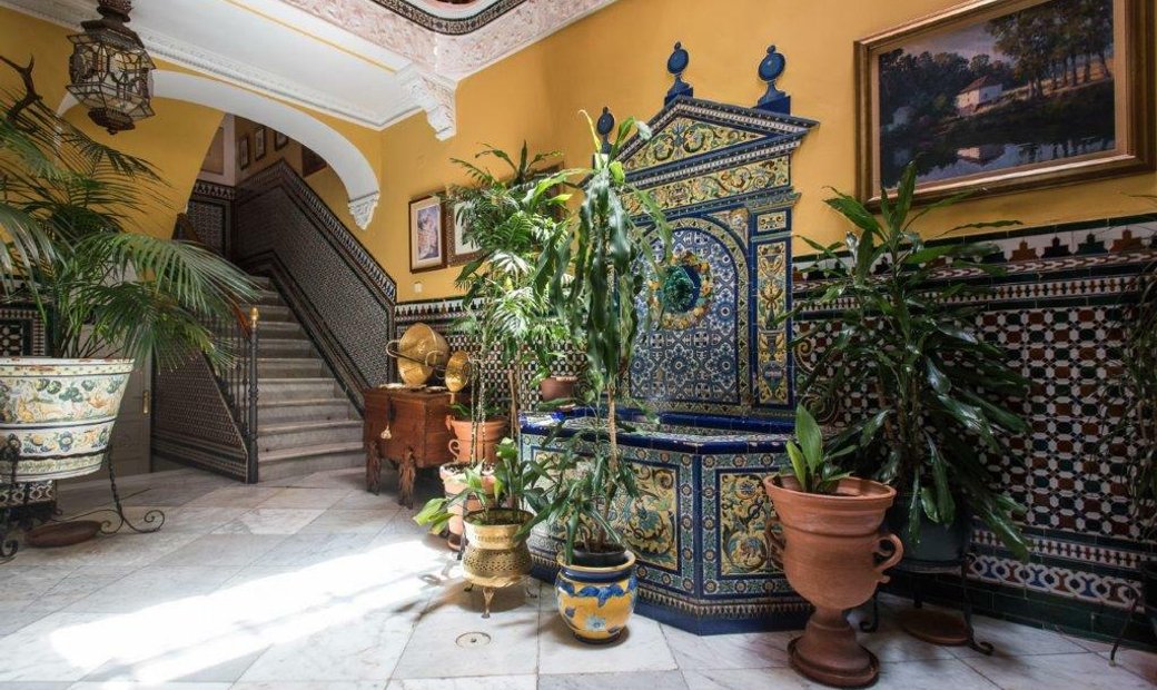 House In The Heart Of Seville, Andalusia, Spain In Sevilla, Andalusia