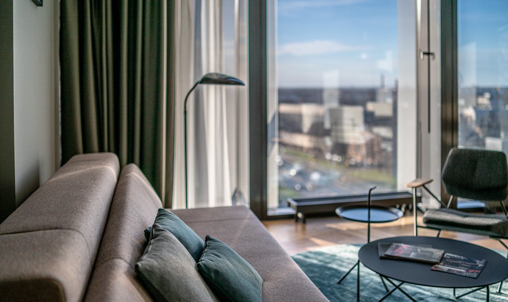 Apartment In The First Residential Skyscraper In Latvia In Riga, Latvia