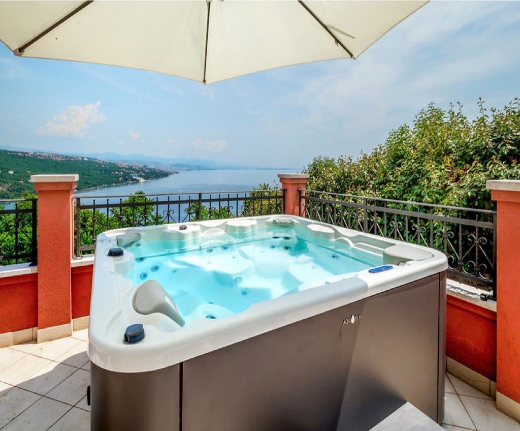 Opatija House In Opatija, Primorje Gorski Kotar County, Croatia For