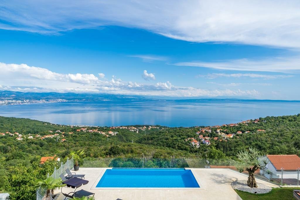 Opatija House In Opatija, Primorje Gorski Kotar County, Croatia For