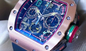Richard Mille [New] Rm 65 01 Rose Gold 