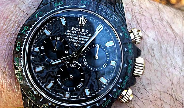 Rolex 勞力士 DiW NTPT Carbon Daytona "EMERALD" (11761845)