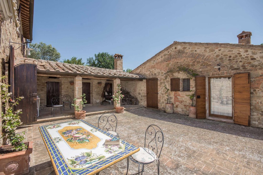 Maisons de campagne à Pienza, Toscane, Italie 5 - 11760274
