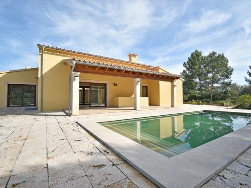 New Built Country House With Fantastic In Algaida, Balearic Islands