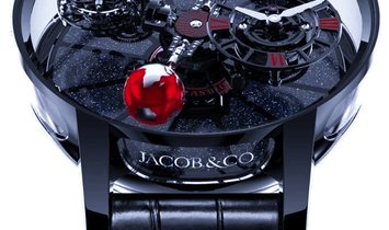 Jacob & Co. 捷克豹 [NEW] Astronomia Black Ceramic Red AT100.95.KR.SR.B