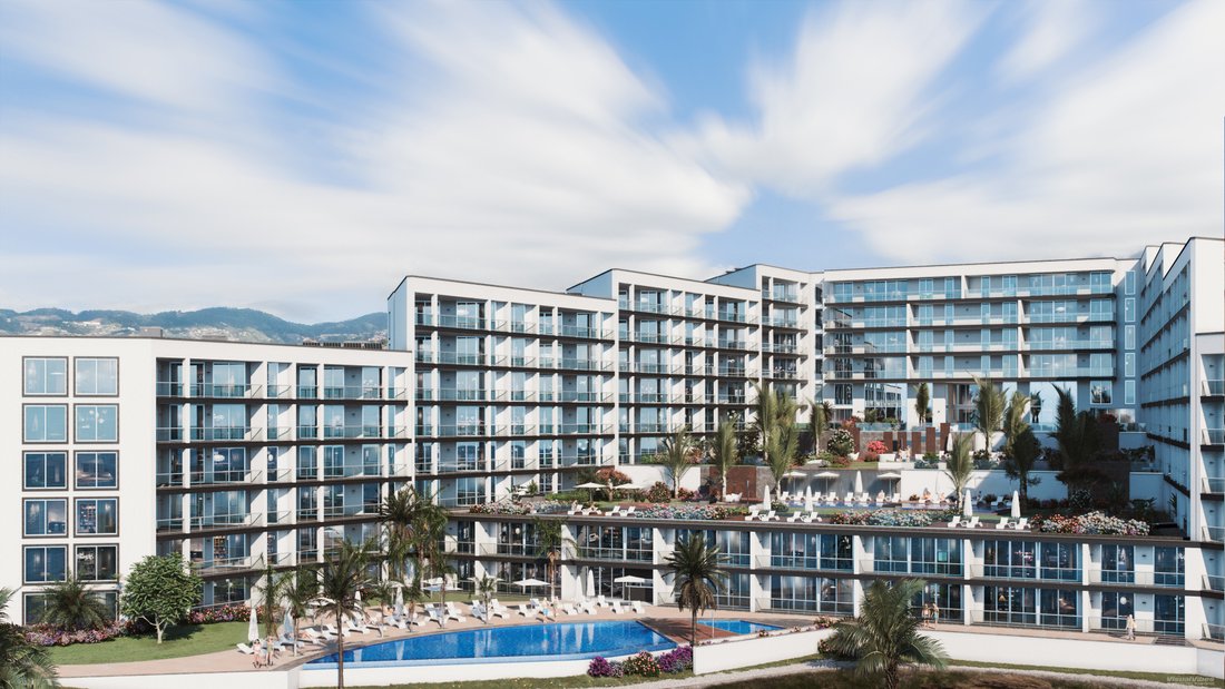 Modern Apartment On Frontline, Amazing Sea View In Funchal, Madeira