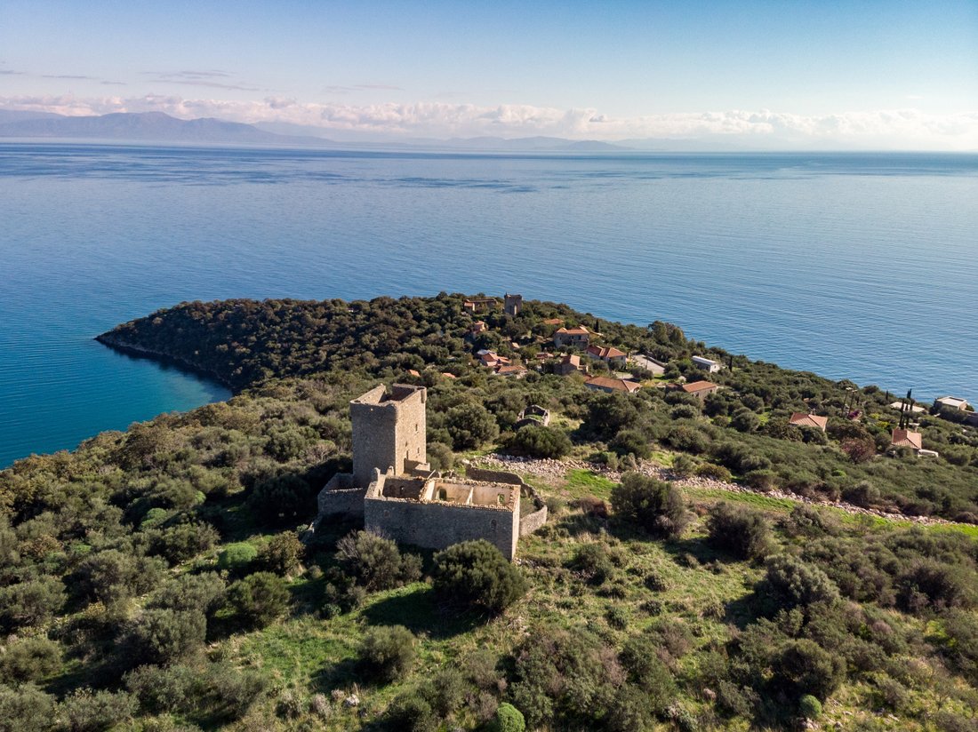 Authentic Tower In Mani Peninsula, Greece For Sale (11776537)