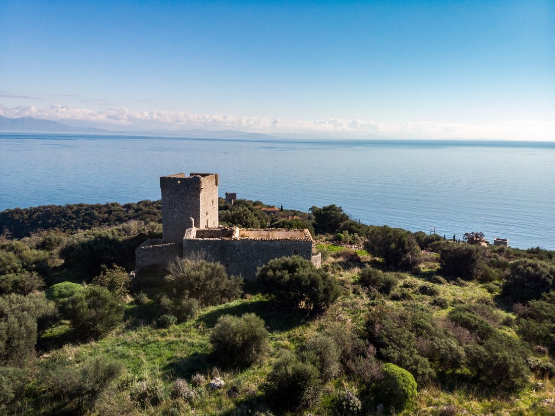 Authentic Tower In Mani Peninsula, Greece For Sale (11776537)