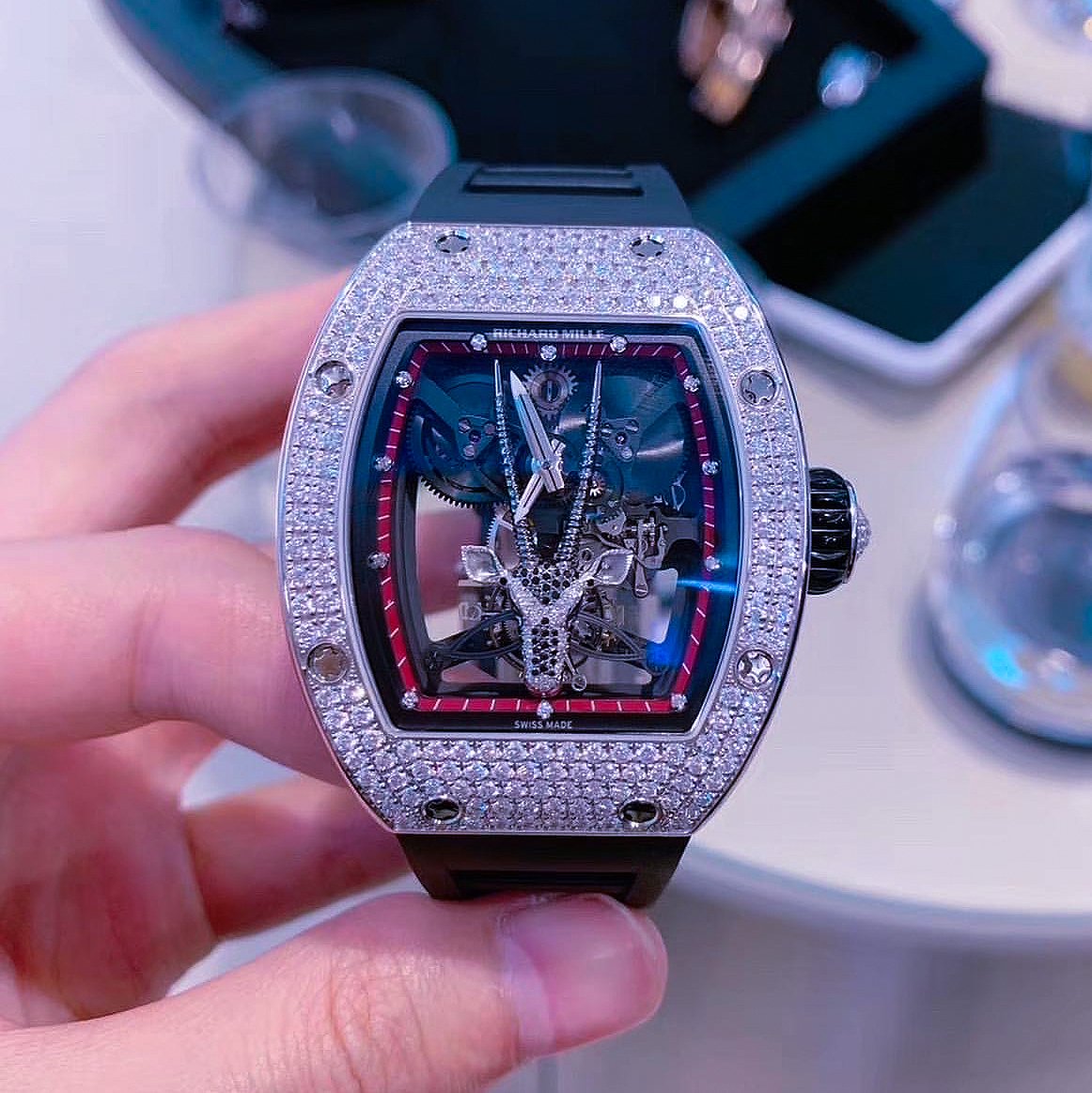 米勒 Rm 51 05 Onyx Tourbillon Watch 