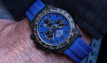 Rolex 勞力士 DiW NTPT Carbon Daytona “MIAMI BLUE" (Retail:EUR 54990)