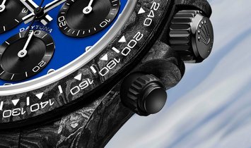 Rolex 勞力士 DiW NTPT Carbon Daytona “MIAMI BLUE" (Retail:EUR 54990)
