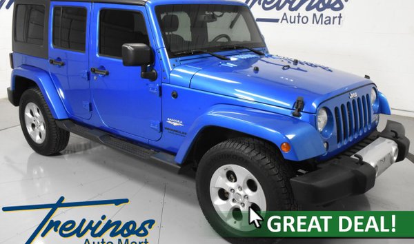 2015 Jeep Wrangler Unlimited Sahara Sport Utility 4D (11769885)