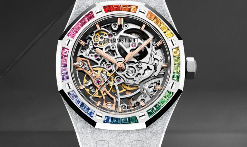 audemars piguet skeleton frosted
