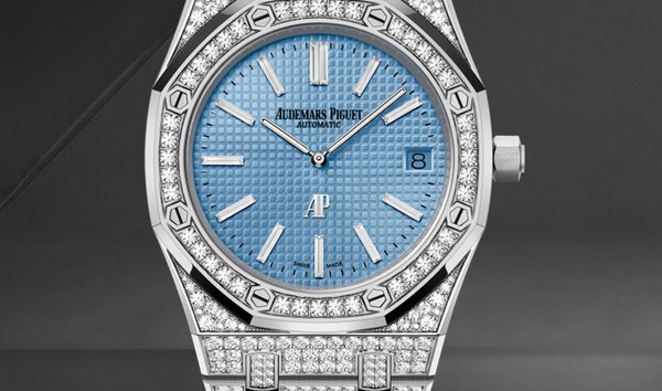 Audemars Piguet Royal Oak 15202BC.ZZ.1241BC.02 Jumbo Extra-Thin in White Gold Diamond Set (11791234)