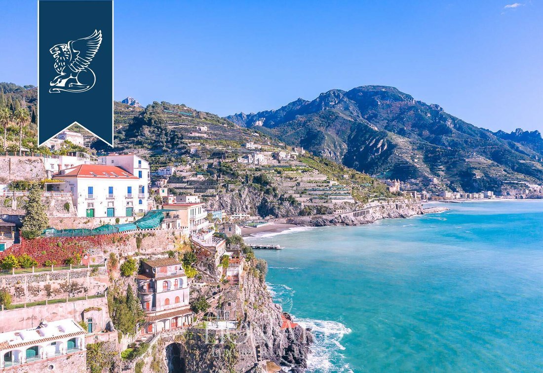 Wonderful Sea Facing Apartment In Ravello In Minori, Campania, Italy ...