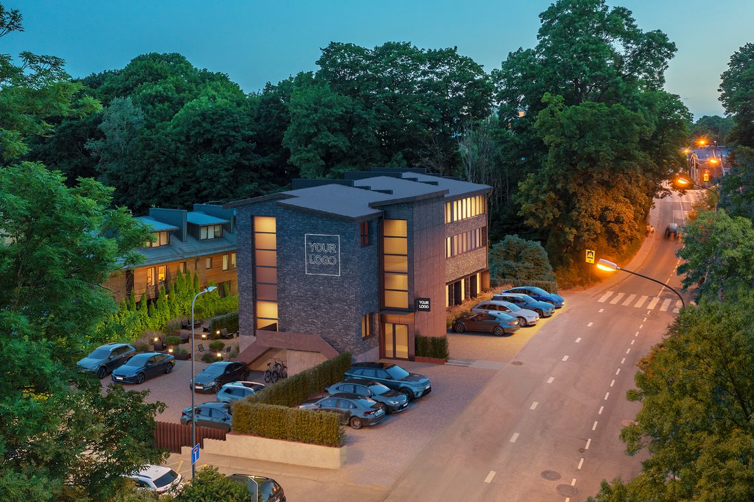 An Individual Townhouse With A Private In Vilnius, Vilnius County