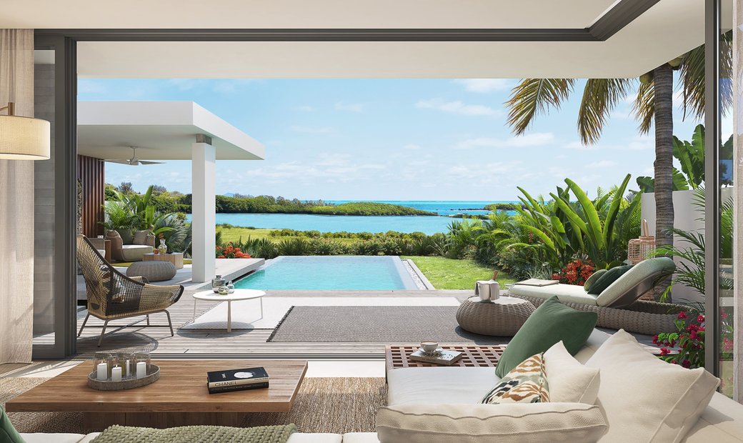 Beachfront ! Sublim Seaview Villas Between Ocean & Golf On The In