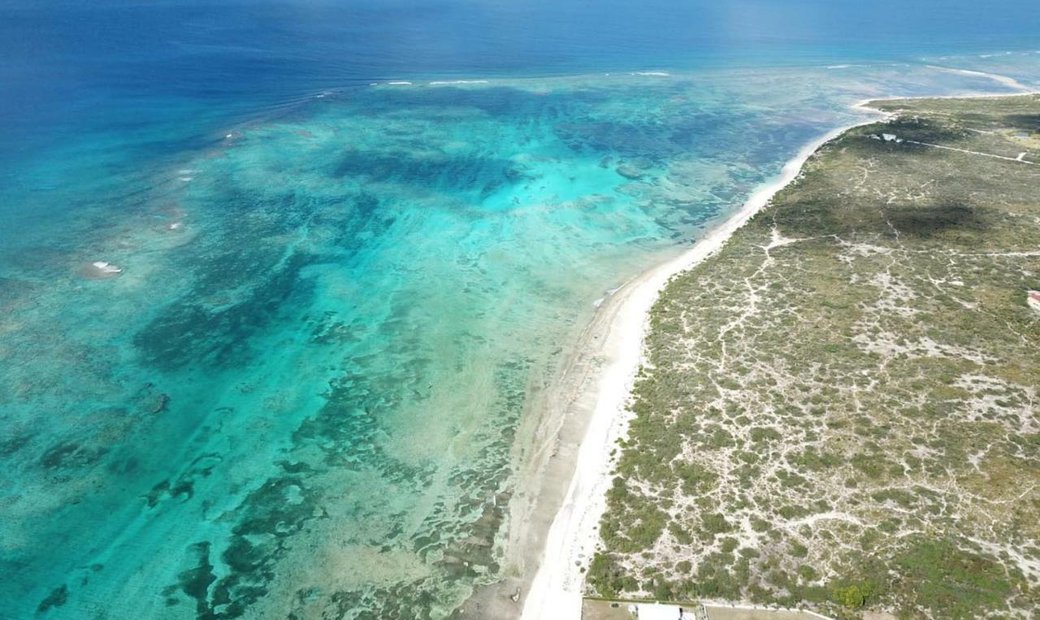 34 Acre West Coast Ocean In Grand Turk, Turks Islands, Turks And Caicos