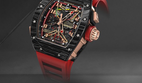 Richard Mille RM 037 Blue Ceramic Ladies Watch - WORLDTIMER
