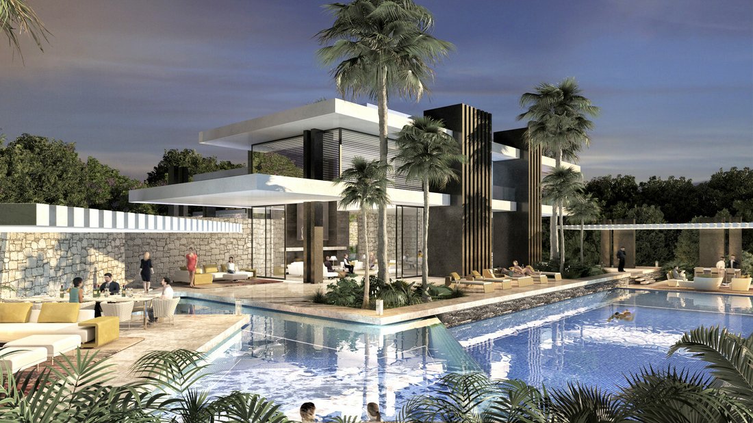 Modern Villa Project Close To Puente Romano On In Marbella, Andalusia ...