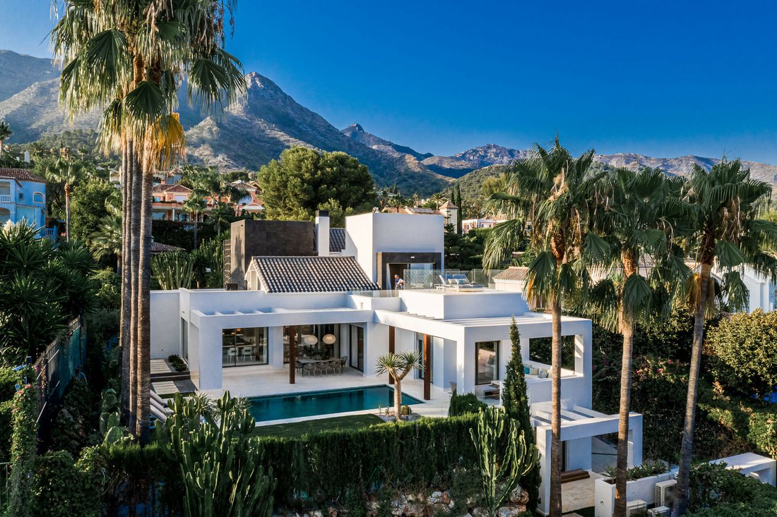Sierra Blanca Stylish Comtemporary Villa In Marbella, Andalusia, Spain