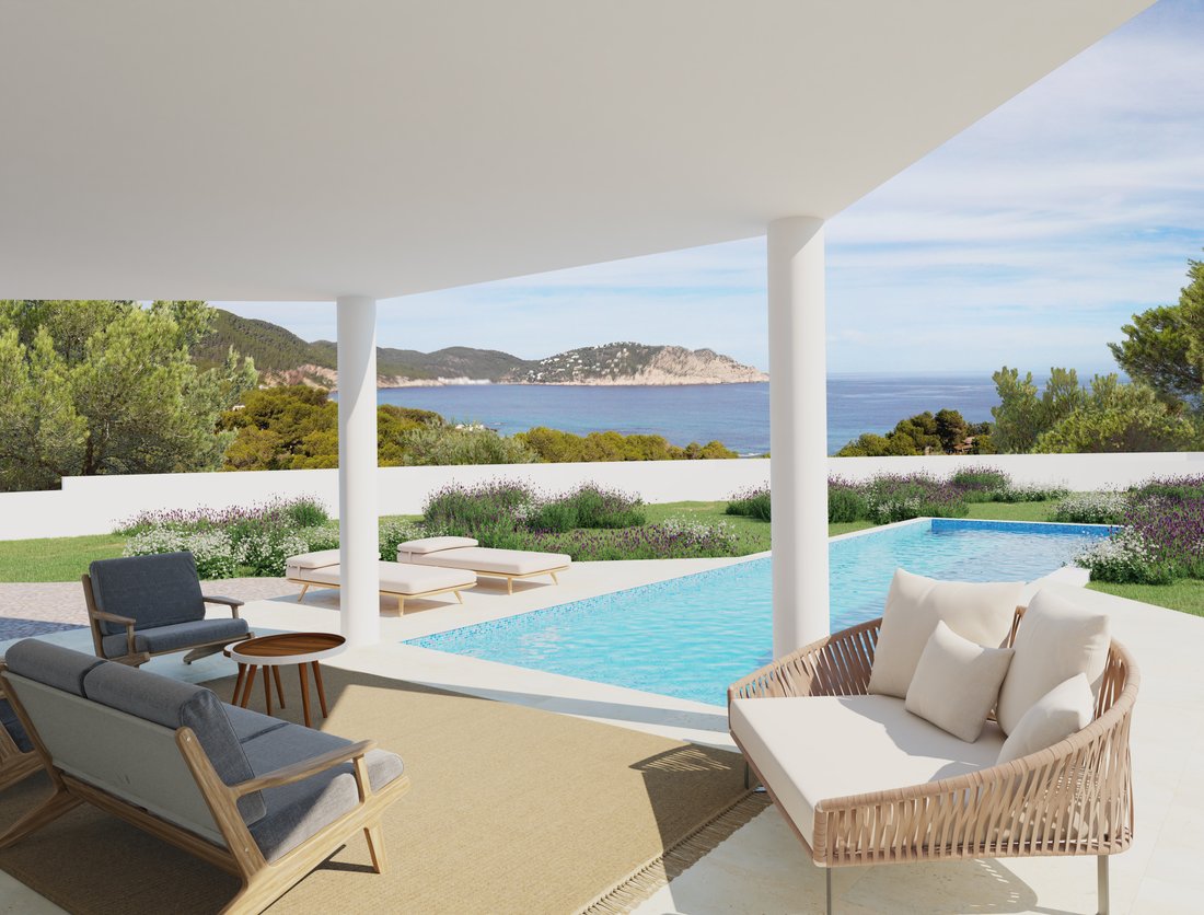 Luxury Villa With In Santa Eulalia Des Ríu, Balearic Islands, Spain For ...