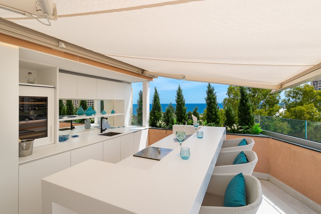 Beautifully Renovated Penthouse In Fontvieille Sole Agent In Monaco