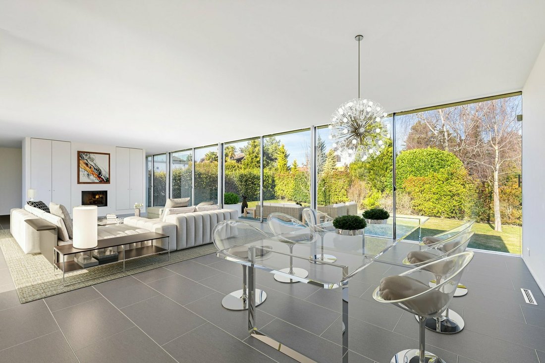 Incredible Contemporary House In The Heart Of In Coppet, Vaud