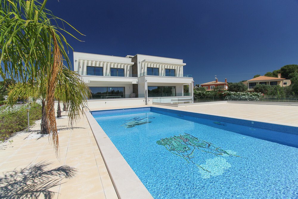 Magnifique Villa Moderne, Vue Fantastique Sur à Faro, District De Faro