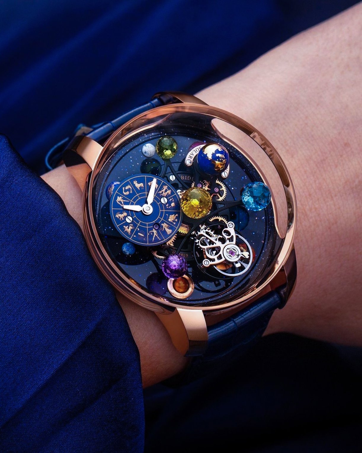 Jacob & Co. 捷克豹 [New] Astronomia Solar Zodiac Tourbillon In Hong Kong ...