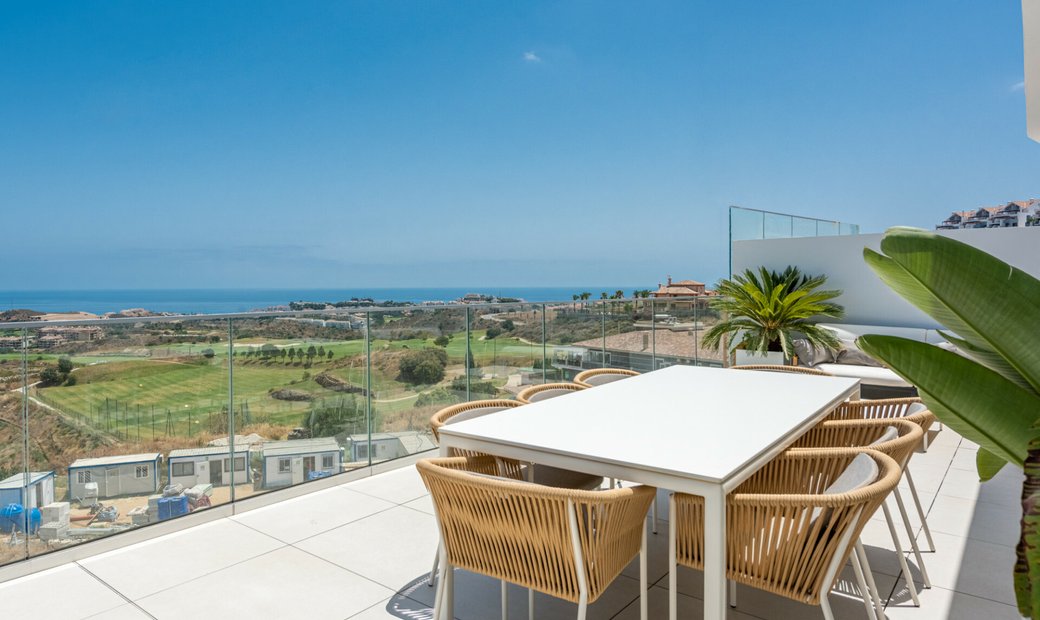 Penthouse, Mijas Costa In El Faro, Andalusien, Spanien Zum Verkauf