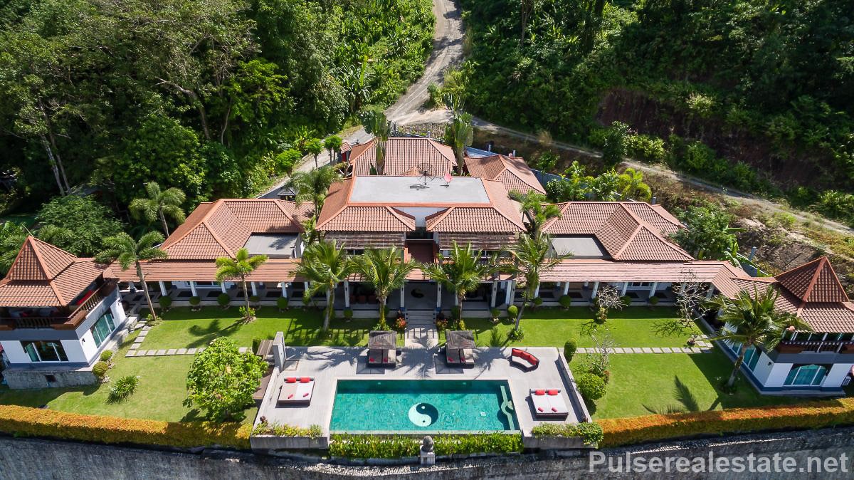 Bedroom Thai Bali Style Luxury Villa, Kalim In Pa Tong, Phuket