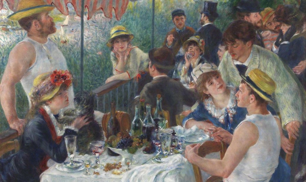Exquisite replica - Luncheon of the Boating Party after Pierre-Auguste Renoir.