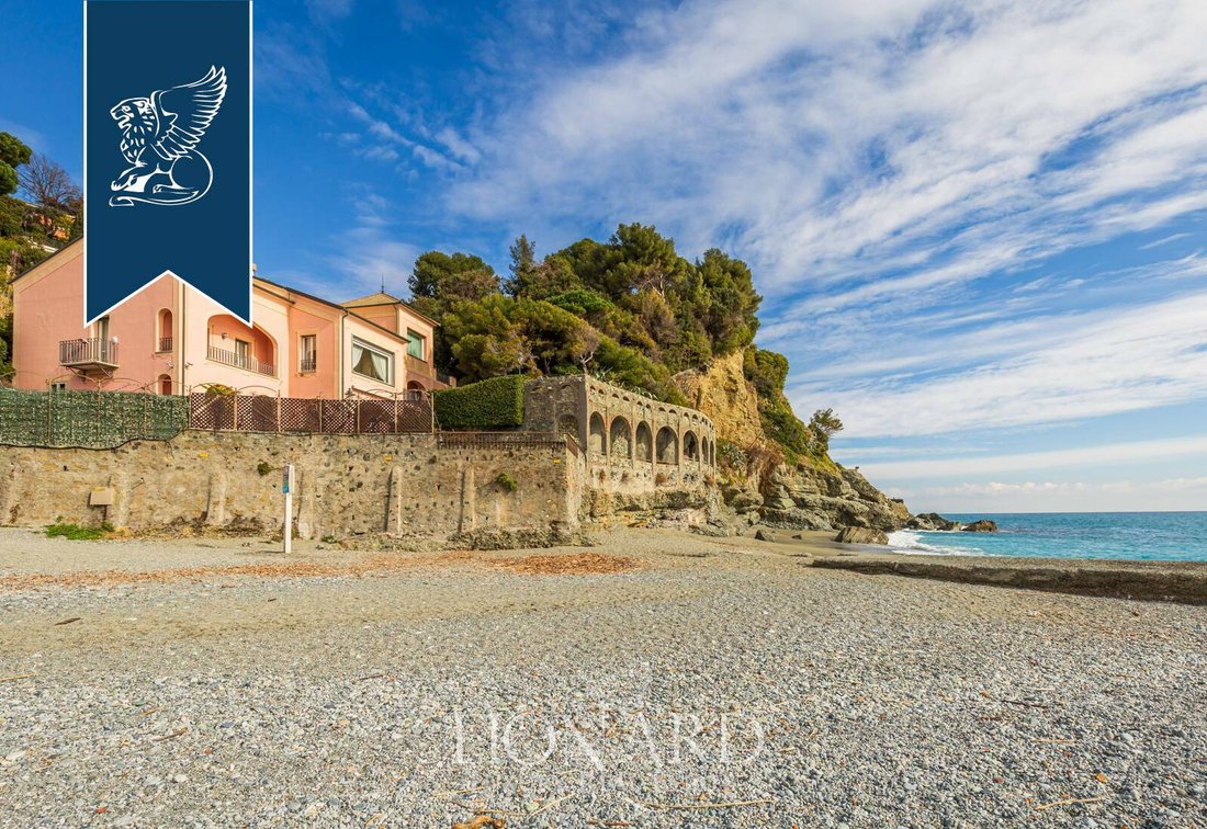 Luxurious Sea Facing Estate By The Sea Of The In Celle Ligure, Liguria