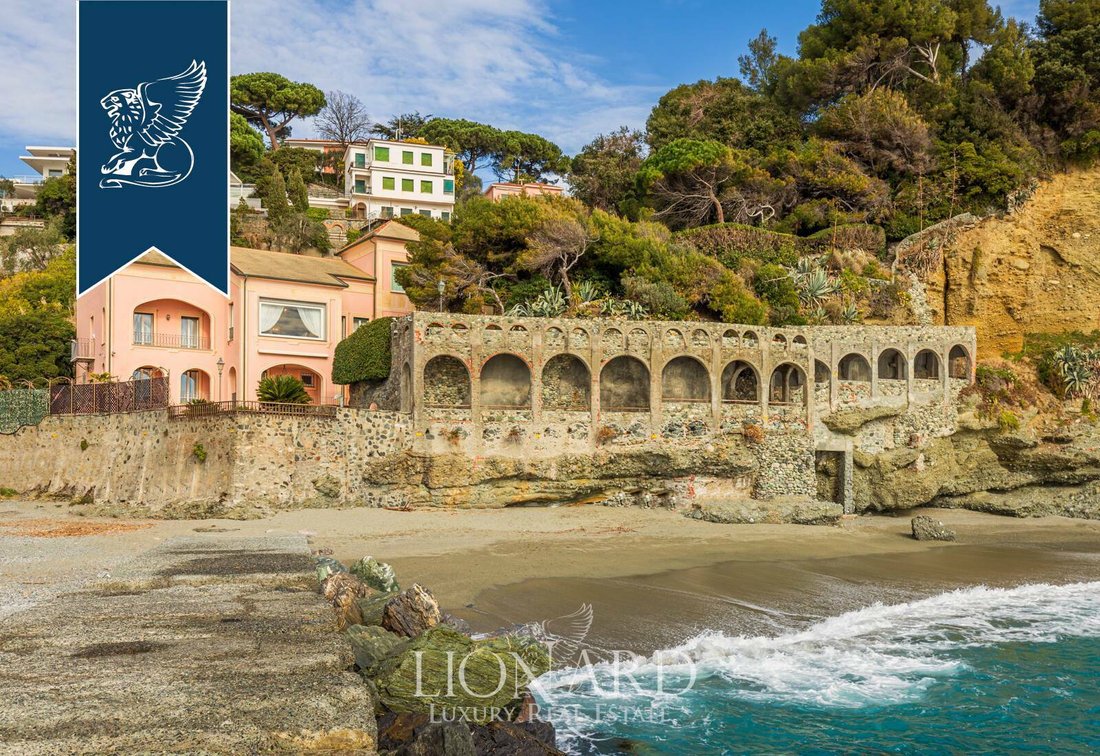 Luxurious Sea Facing Estate By The Sea Of The In Celle Ligure, Liguria