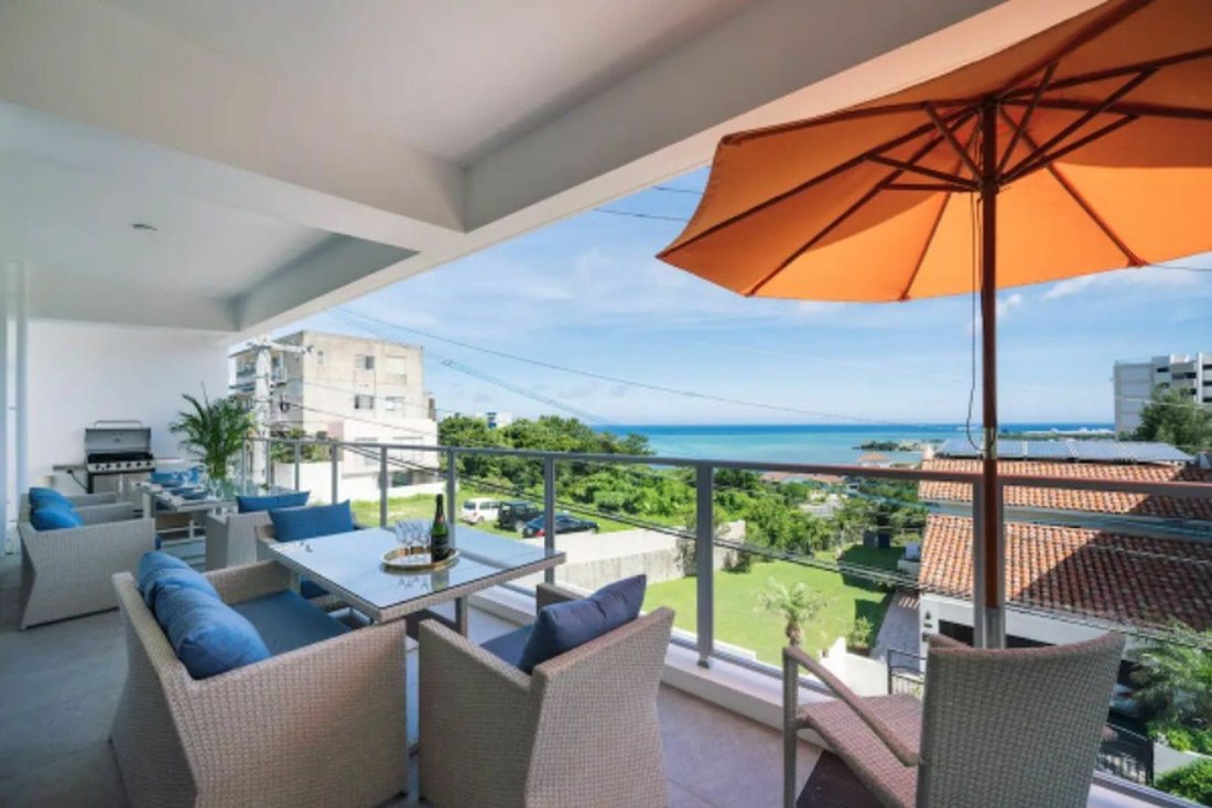 House O Onnason Nakadomari Oceanview House In Onna, Okinawa, Japan For
