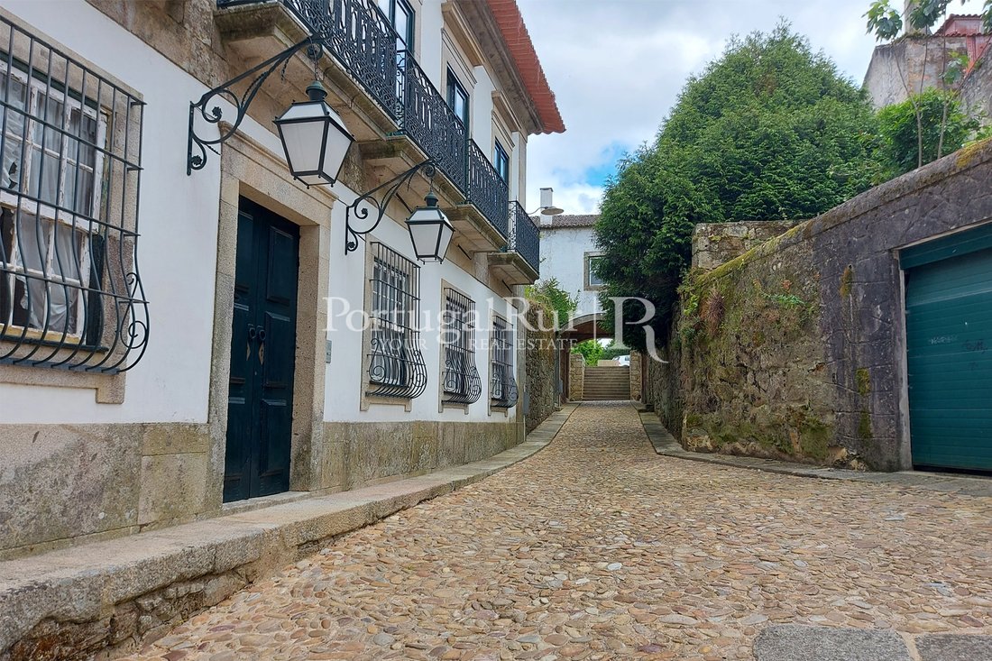 Neoclassical Palace In Valença, Viana Do Castelo District, Portugal For