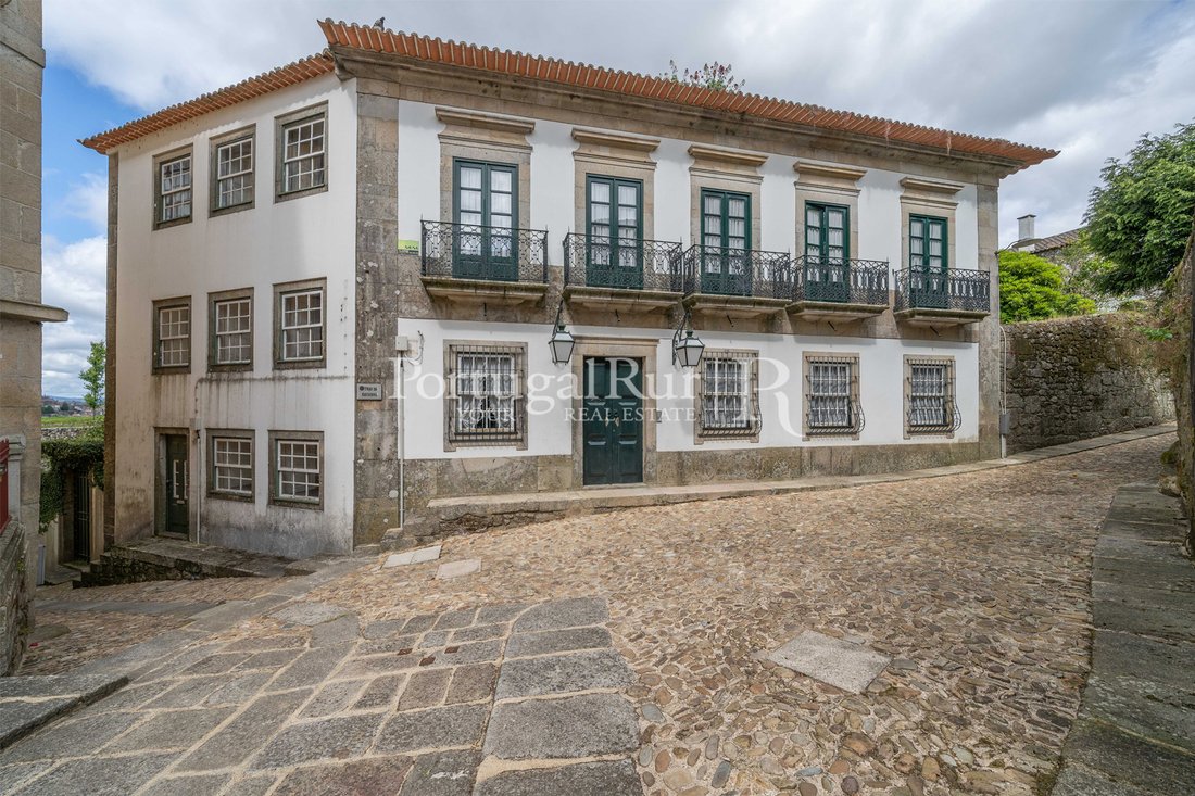 Neoclassical Palace In Valença, Viana Do Castelo District, Portugal For