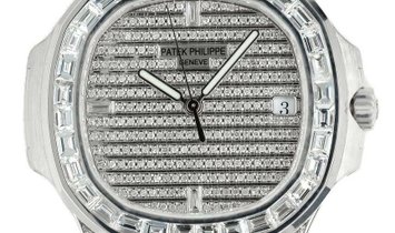 Patek Philippe 5719WG Diamond Set by ELITA in 18K White Gold 