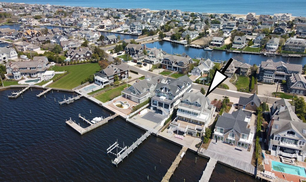 Eengezinswoning Mantoloking In Mantoloking, New Jersey, Verenigde